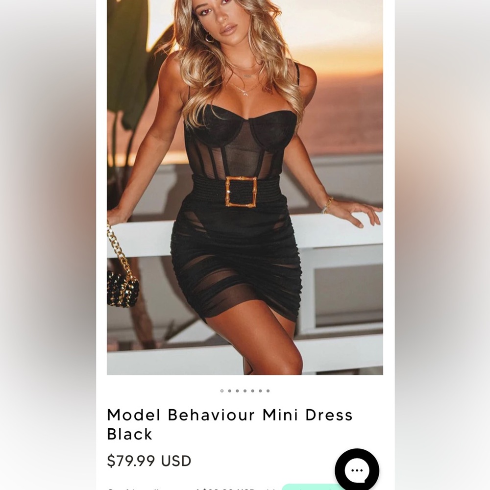 WhiteFox Model Behavior Dress